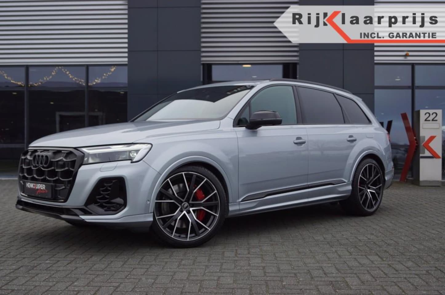 Audi Q7 - Pro Line S Competition 60 TFSi e-Hybrid 490pk Quattr/ Panodak/ Leer ruit/ Trekhaak wegklb. - AutoWereld.nl