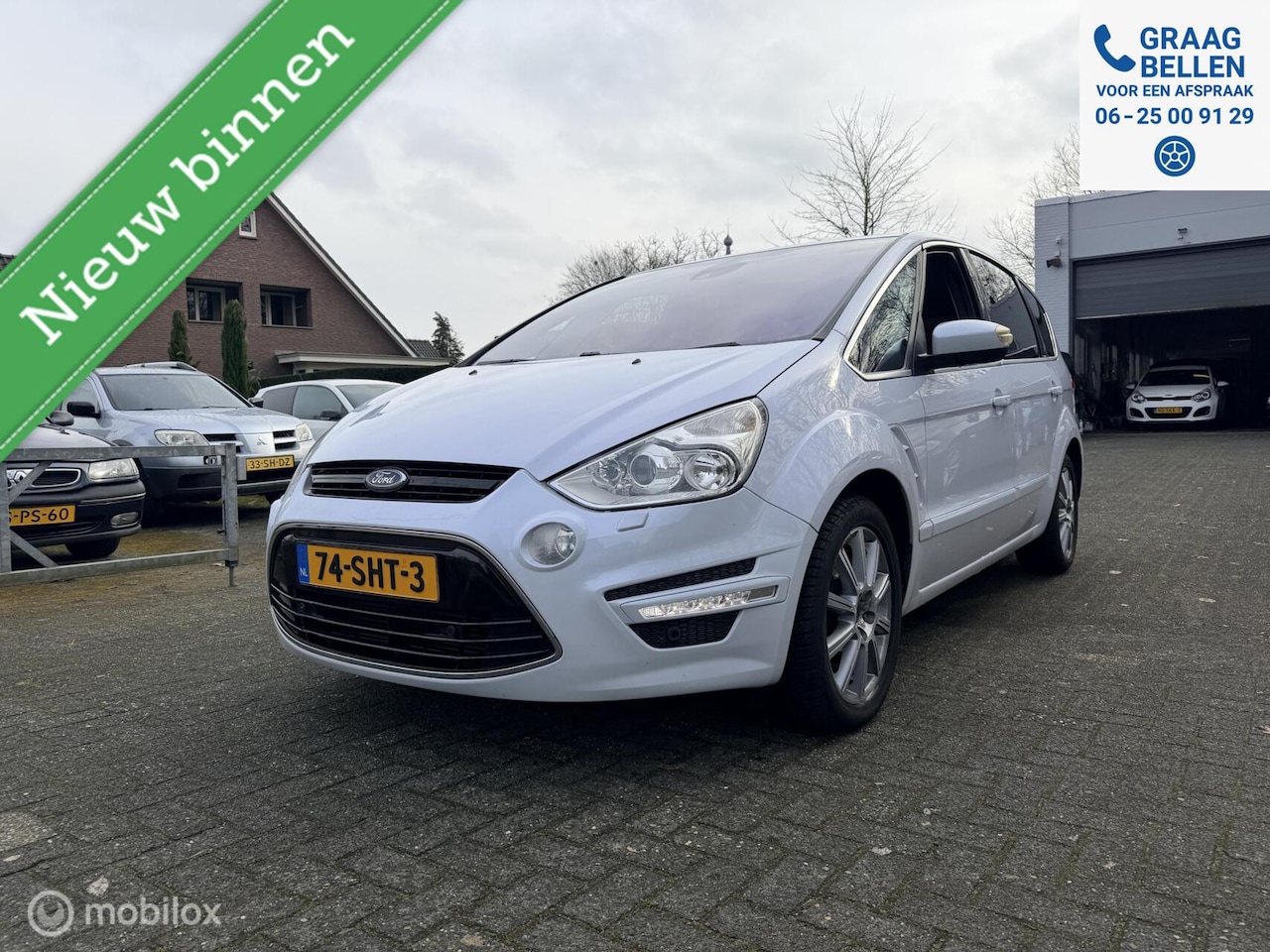 Ford S-Max - 2.0 EcoBoost S Edition / LM / Navi / Leder / Full options - AutoWereld.nl