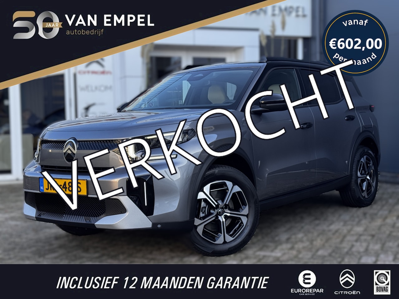 Citroën C3 Aircross - 1.2 Hybrid 145pk Max | Camera | Adaptive Cruise | Parkeersensoren | Climate Control - AutoWereld.nl