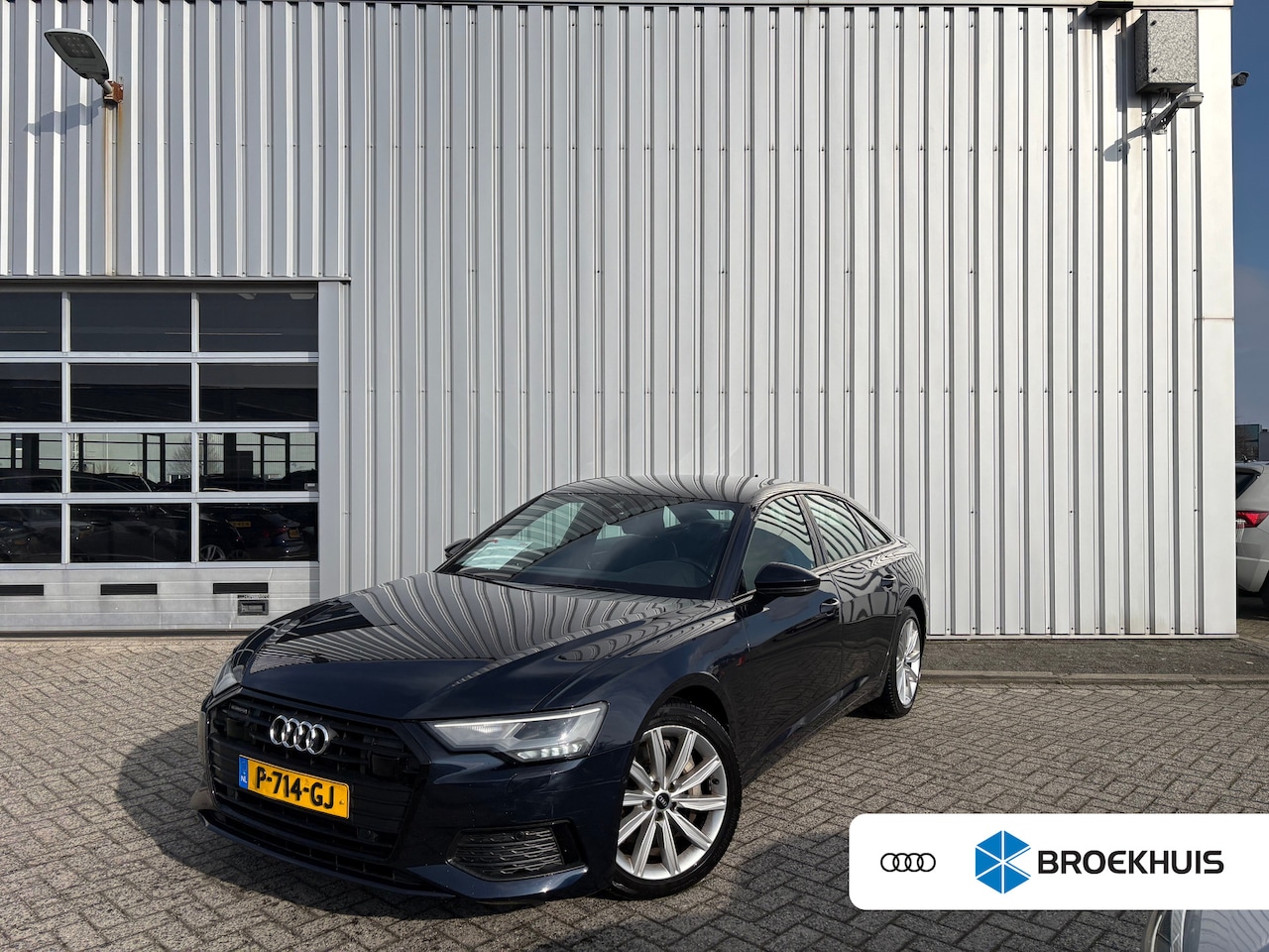 Audi A6 Limousine - 50 TFSI e quattro Business edition 299PK | Elek. stoelen + geheugen | Ledere bekleding | S - AutoWereld.nl