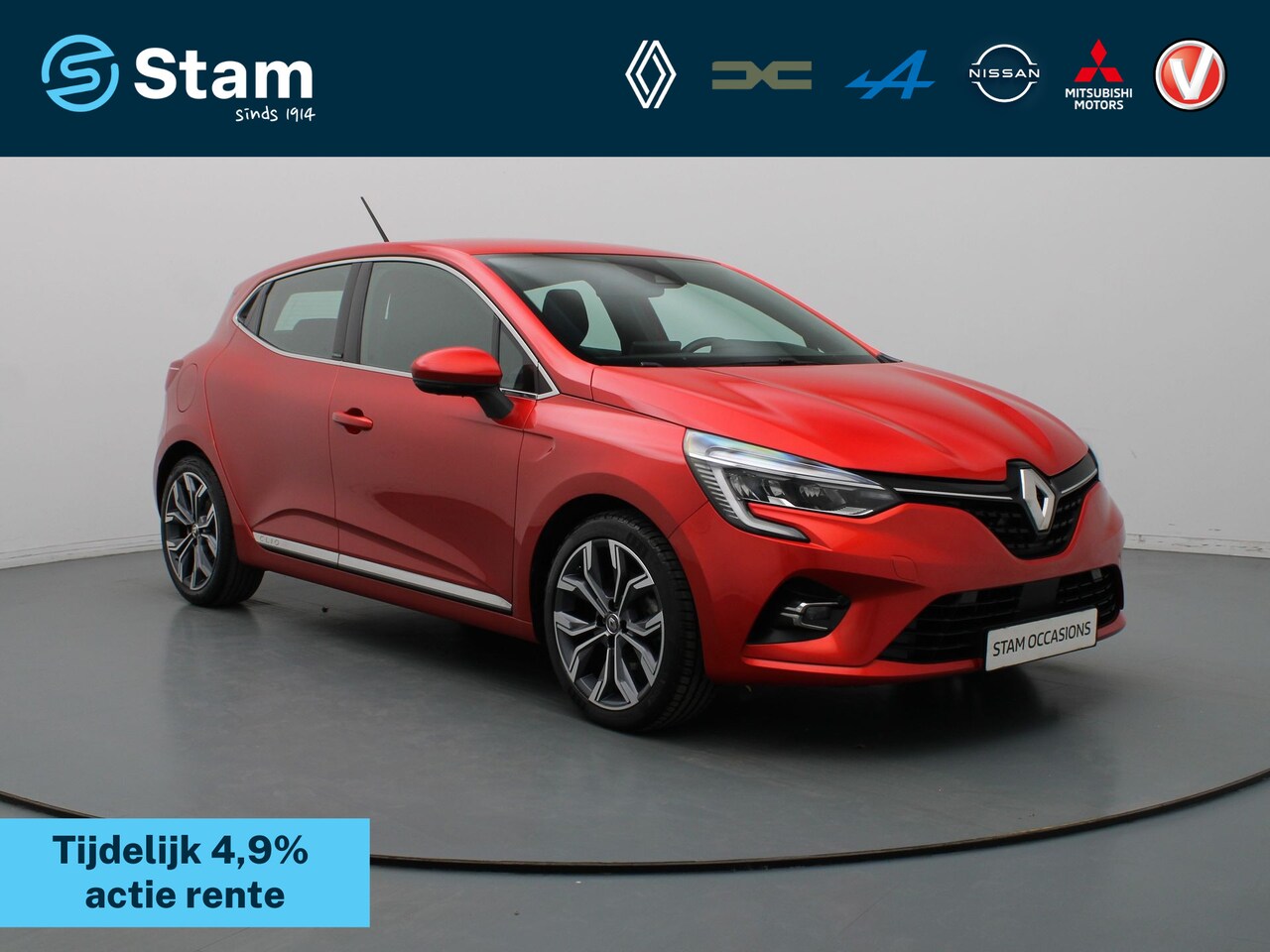 Renault Clio - 140pk E-Tech Hybrid Intens Automaat 360° Camera | Cruise | Navi | Parkeersens. v+a | Stoel - AutoWereld.nl