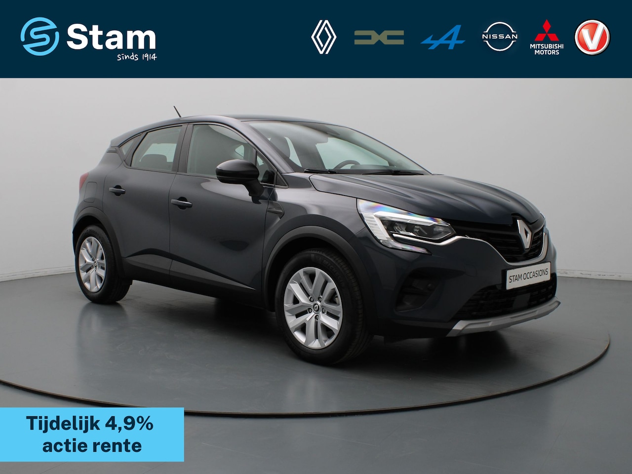 Renault Captur - 1.6 E-Tech Hybrid 145pk Zen Camera | Cruise | Navi | Parkeersens. achter - AutoWereld.nl