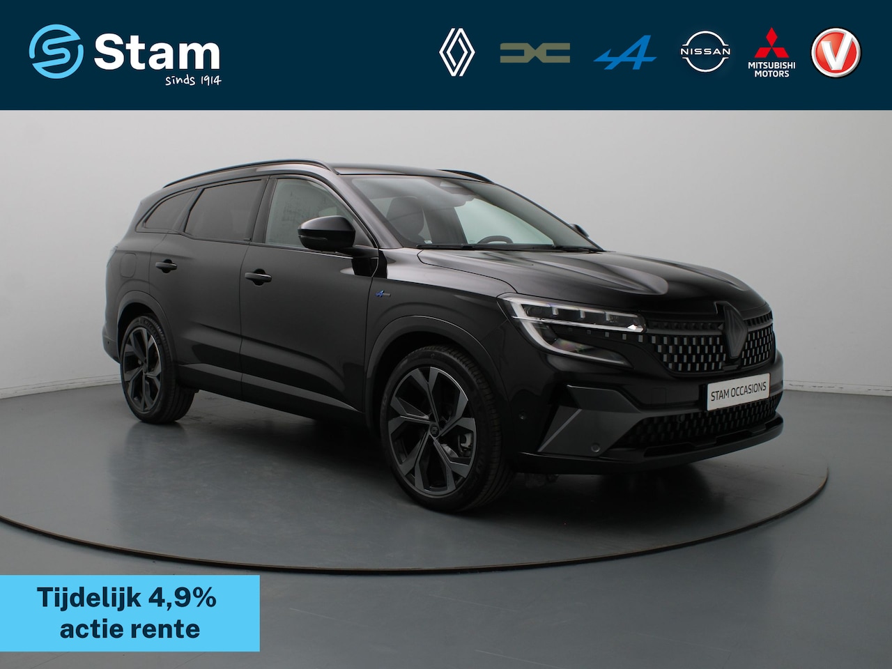 Renault Espace - E-Tech full hybrid 200pk esprit Alpine 7p. Camera | Climate | Navi | Adaptive Cruisecontro - AutoWereld.nl