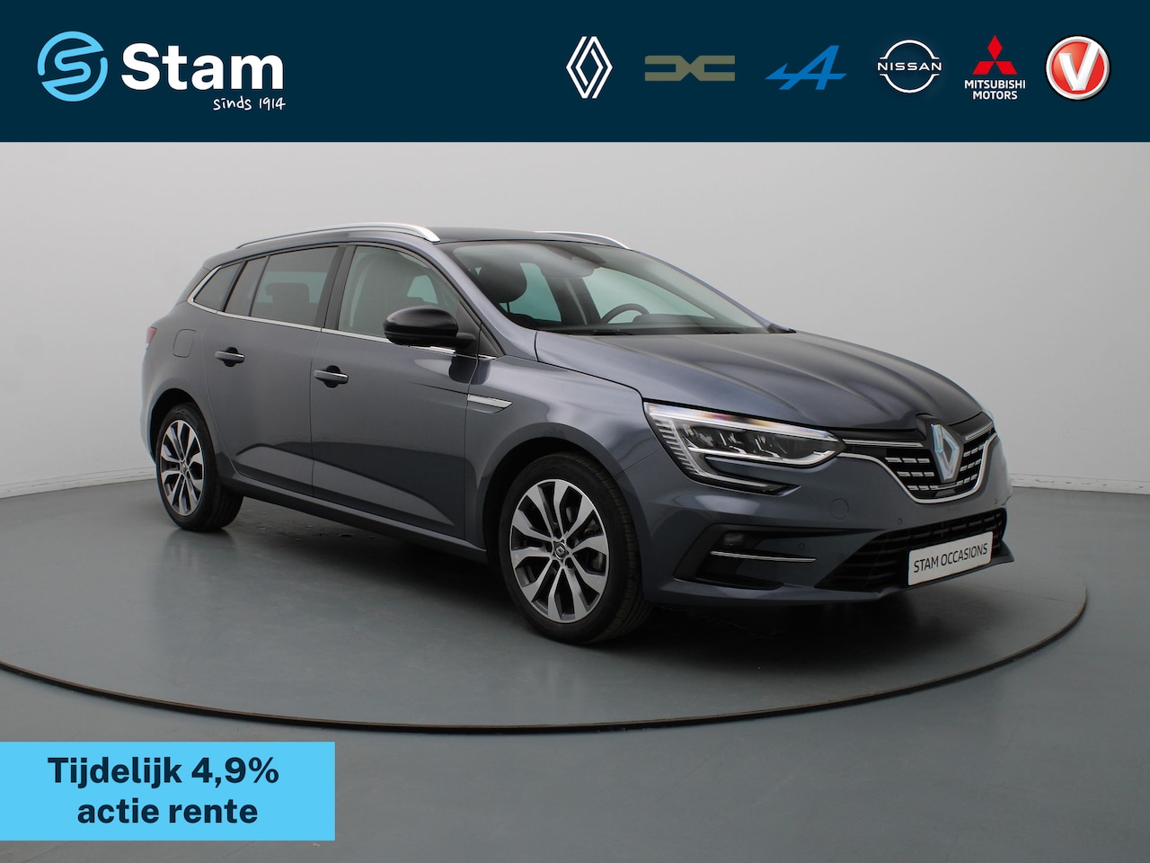 Renault Mégane Estate - TCe 140pk Techno EDC/AUTOMAAT Camera | Climate | Navi | Parksens. v+a - AutoWereld.nl