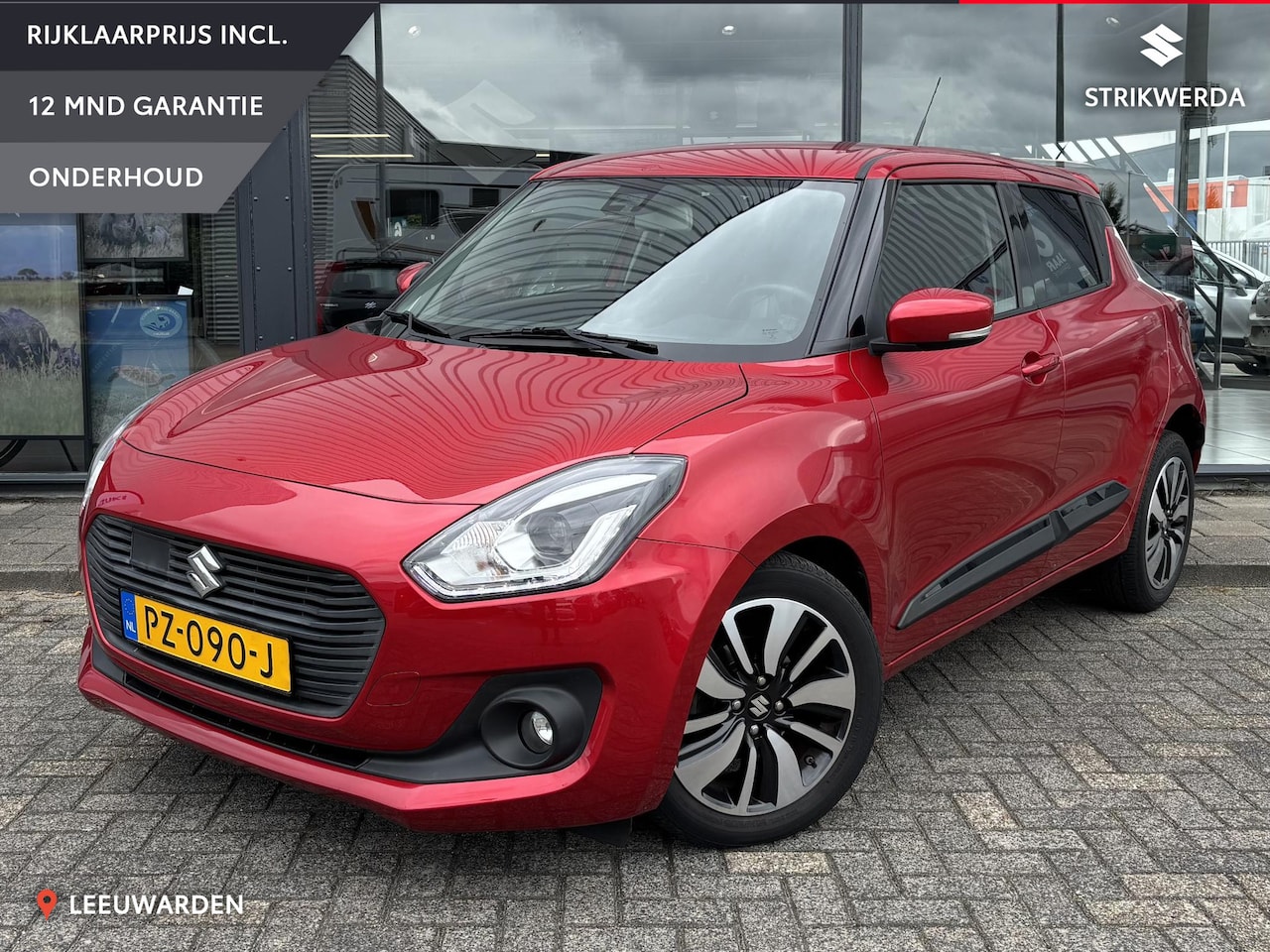 Suzuki Swift - 1.2 Stijl Smart Hybrid Armsteun/Clima/Navi - AutoWereld.nl