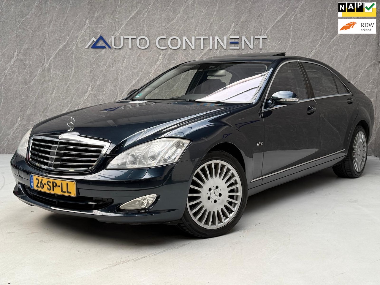 Mercedes-Benz S-klasse - 600 Lang V12 517 PK / NAP - AutoWereld.nl