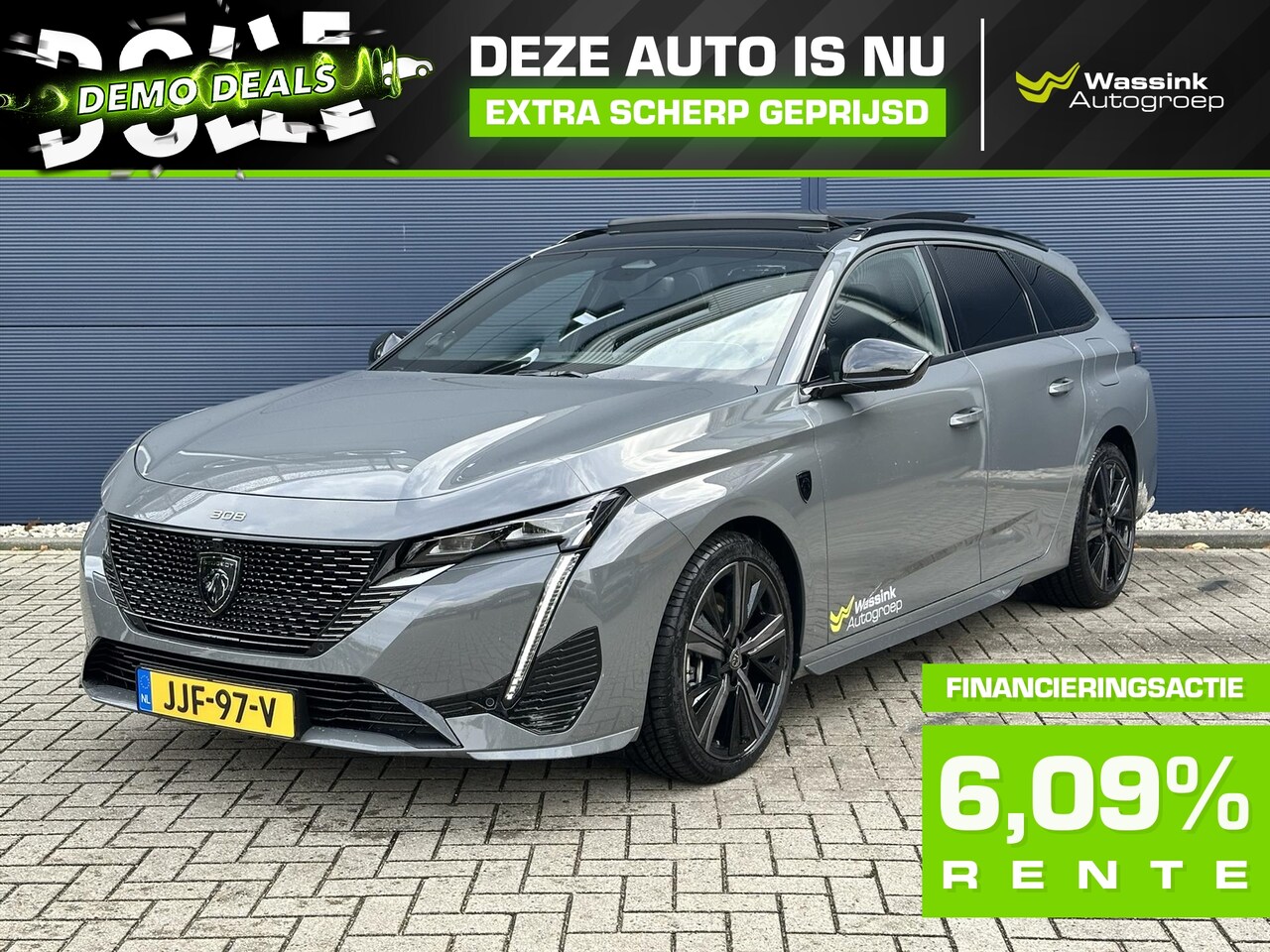 Peugeot 308 SW - 1.6 HYbrid 195pk e-DCS7 GT | Focal | Led Matrix | Schuif /kantel dak | 8 JAAR GARANTIE | 7 - AutoWereld.nl