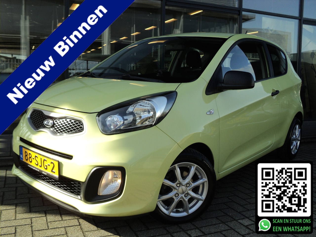 Kia Picanto - 1.0 CVVT Airco 1.0 CVVT Airco - AutoWereld.nl