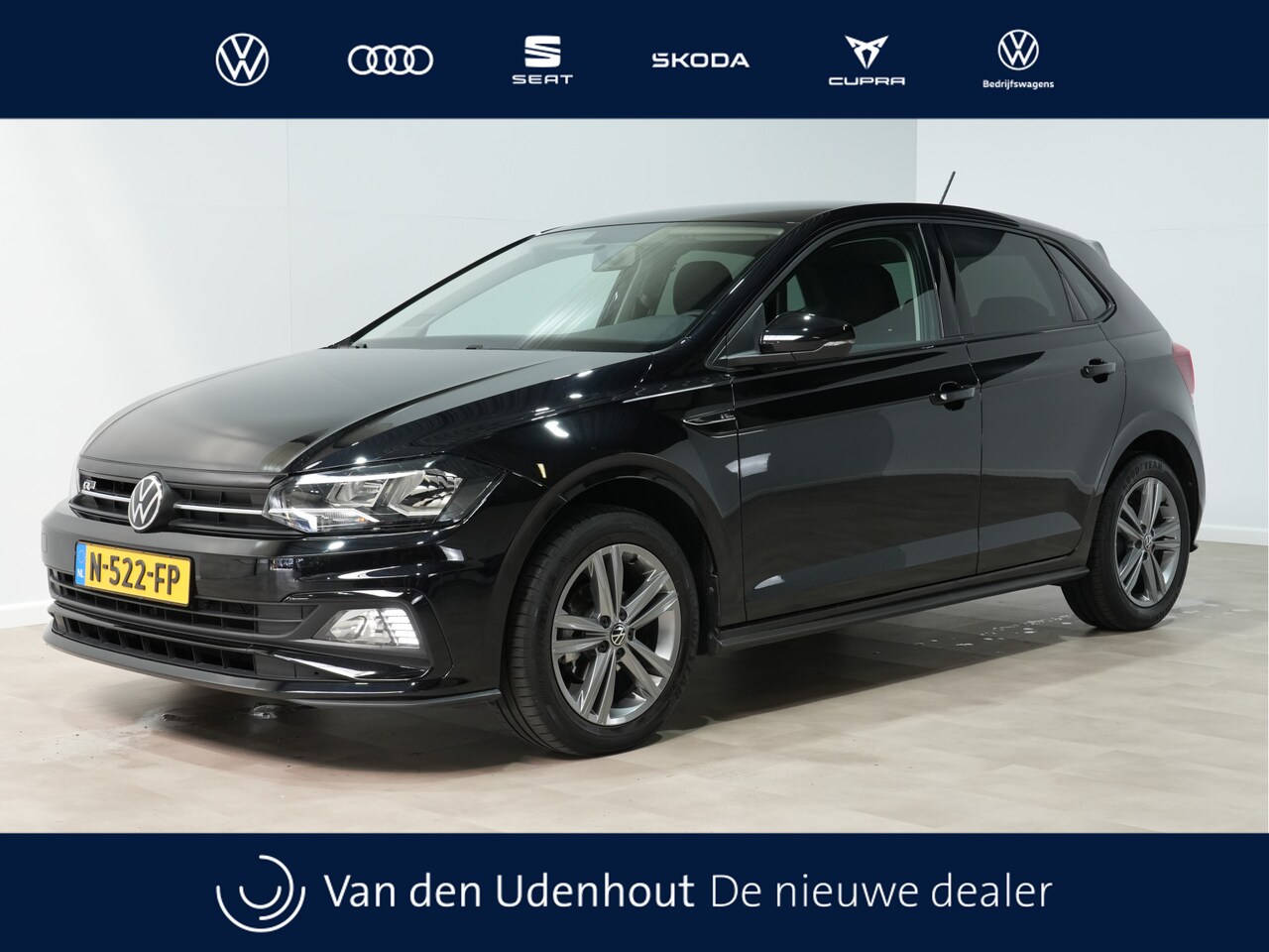 Volkswagen Polo - 1.0 TSI R-Line Edition Android/Carplay Acc Lm velgen DAB Airco 204 - AutoWereld.nl