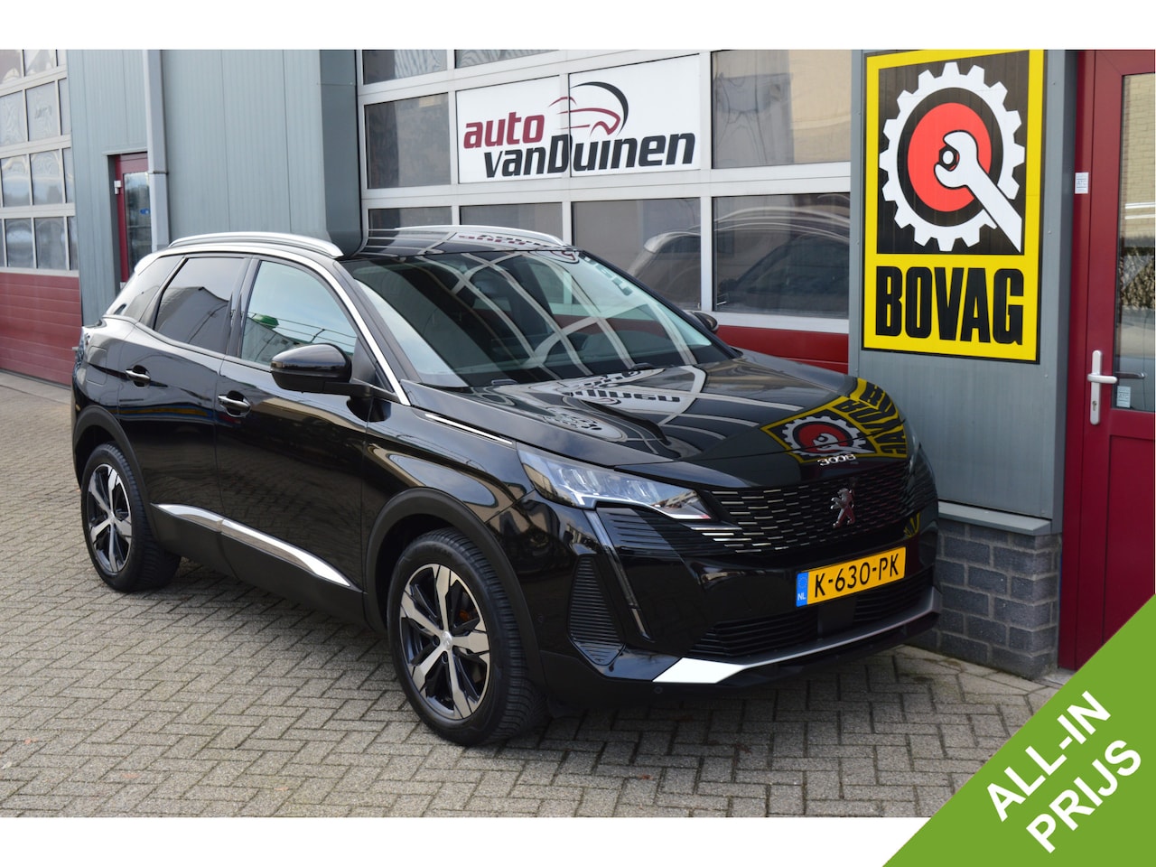 Peugeot 3008 - 1.2 PureTech Blue Lease Premium O.a: Stoelverw, PDC, Camera, Keyless, ACC, Etc. All-in pri - AutoWereld.nl