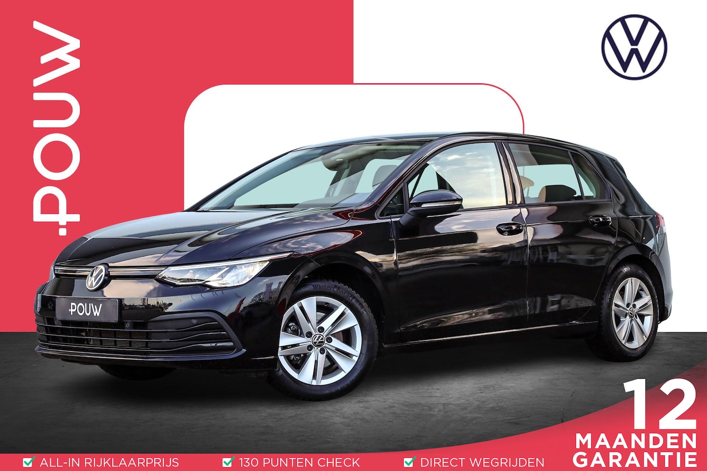 Volkswagen Golf - 1.0 TSI 110pk Life | Achteruitrijcamera | Adaptive Cruise | LED Verlichting - AutoWereld.nl