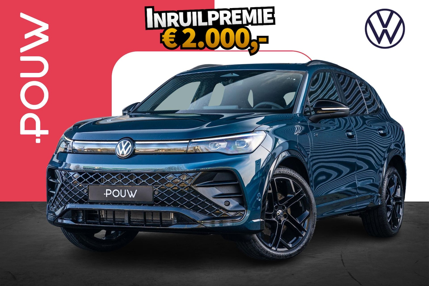 Volkswagen Tiguan - 1.5 eHybrid 204pk DSG R-Line Edition | Black Style Pakket | Trekhaak Pakket - AutoWereld.nl