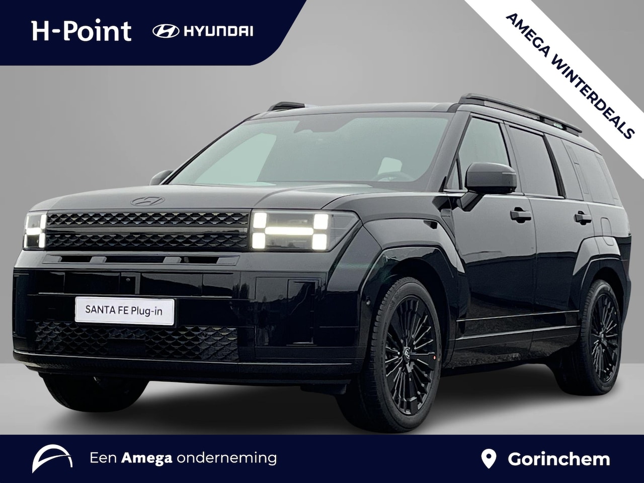 Hyundai Santa Fe - 1.6 T-GDI PHEV Black Line 4WD 7p. | €3525 Korting | Direct Leverbaar | - AutoWereld.nl