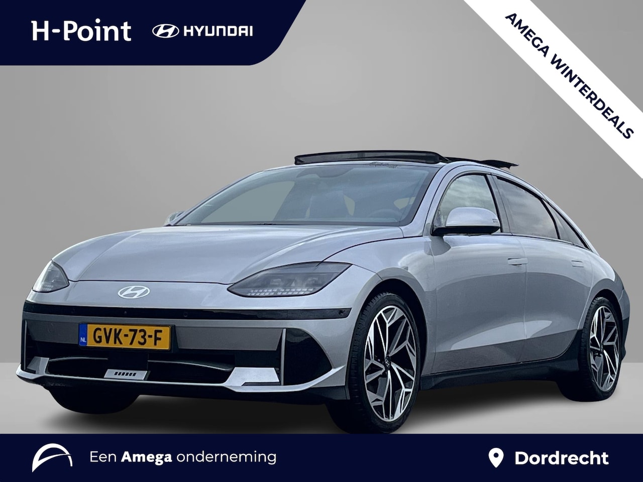 Hyundai IONIQ 6 - Lounge 77.4 kWh | Schuifdak | Lederen bekleding elektrisch verstelbaar| Warmtepomp | Bose - AutoWereld.nl