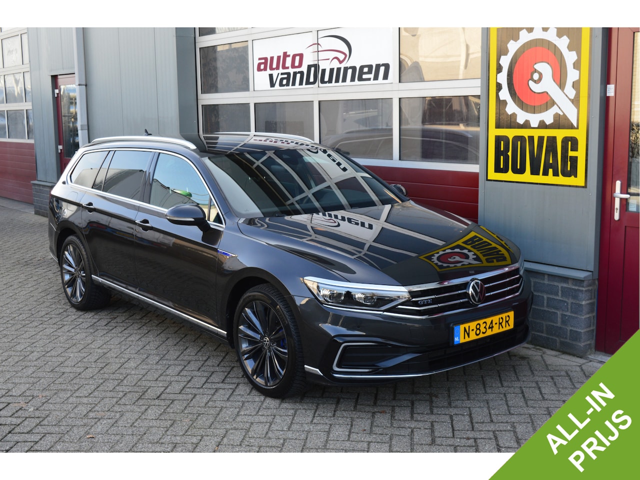 Volkswagen Passat Variant - 1.4 TSI PHEV GTE Business O.a: Stoelverw, Clima, ACC, Carplay, Navi, Keyless, Etc. All-in - AutoWereld.nl