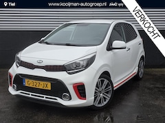 Kia Picanto - 1.0 T-GDI GT-Line Nieuw geleverd en dealeronderhouden, 100PK, Navigatie, Leder, Stoel- & S