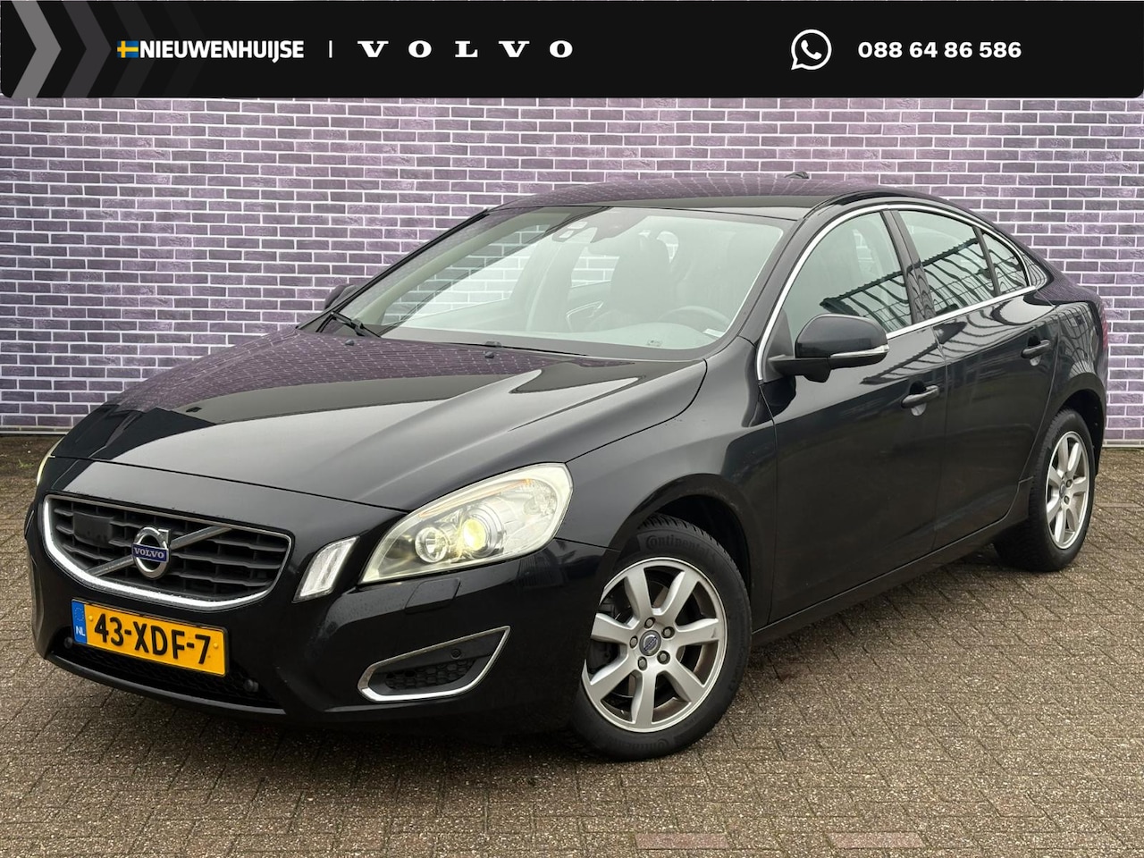 Volvo S60 - 1.6 T4 Summum Adaptieve Cruise Control | Parkeersensoren V+A | Blis | High Performance Aud - AutoWereld.nl