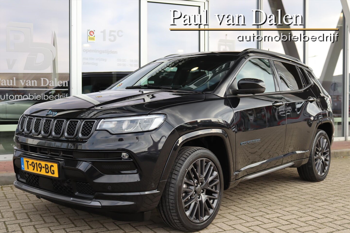 Jeep Compass - 4Xe PLUG IN HYBRID Electric S 240PK Panodak | Alpine Audio | 360 Camera | Leer | Navi | Ca - AutoWereld.nl