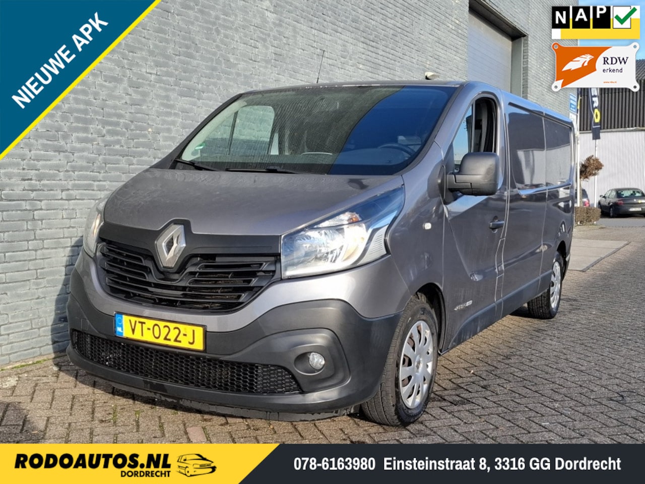 Renault Trafic - 1.6 dCi T29 L2H1 Turbo 2 Energy Navi/Airco✅ - AutoWereld.nl