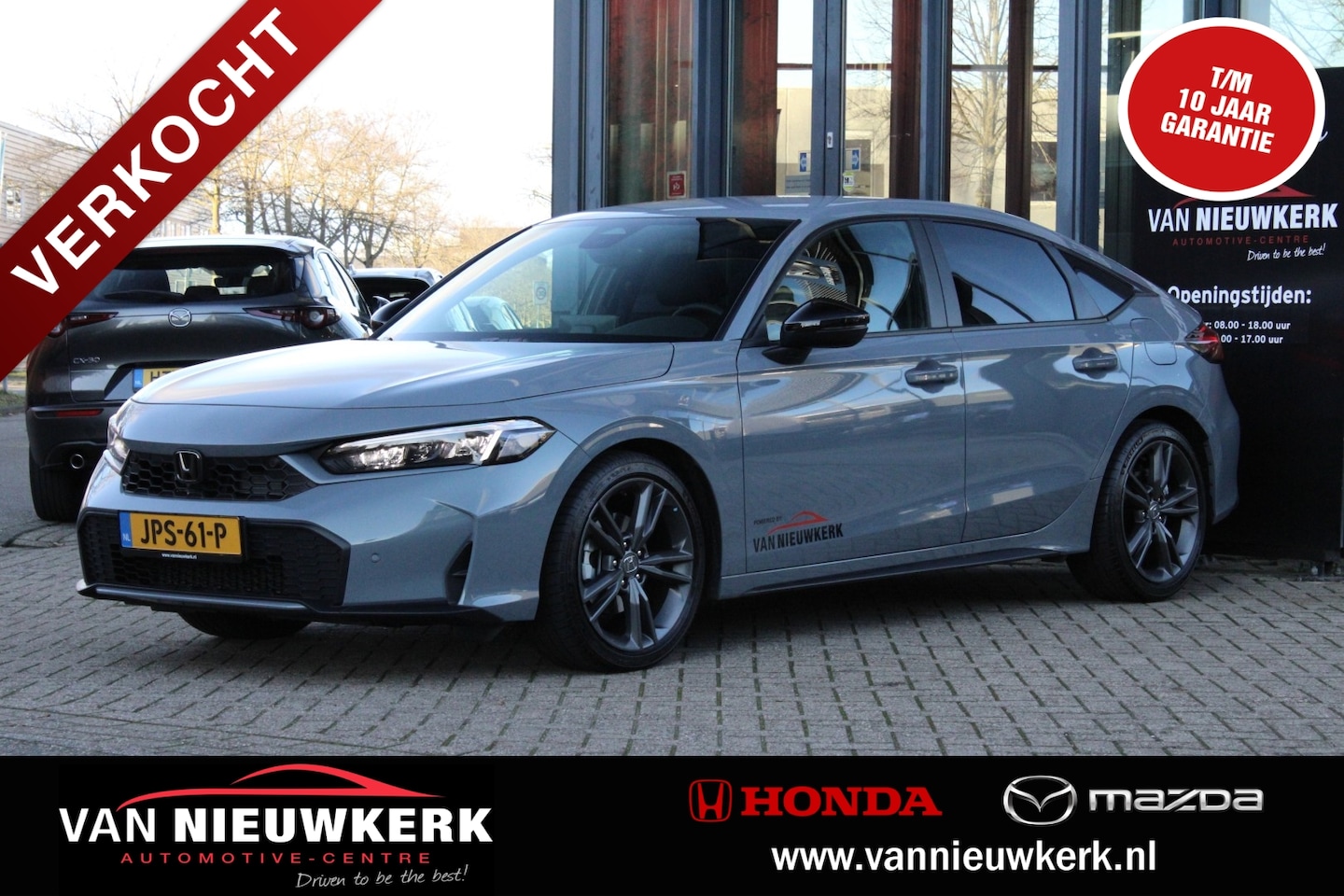 Honda Civic - 2.0 HYBRID 184PK eCVT Sport | Stuur en Stoel verwarming | CarPlay & Android | Cruise | Key - AutoWereld.nl