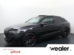 Audi Q8 - 60 TFSI e quattro | 490 PK | S-Line | Lederen bekleding Volcano met ruit | Panoramadak | H