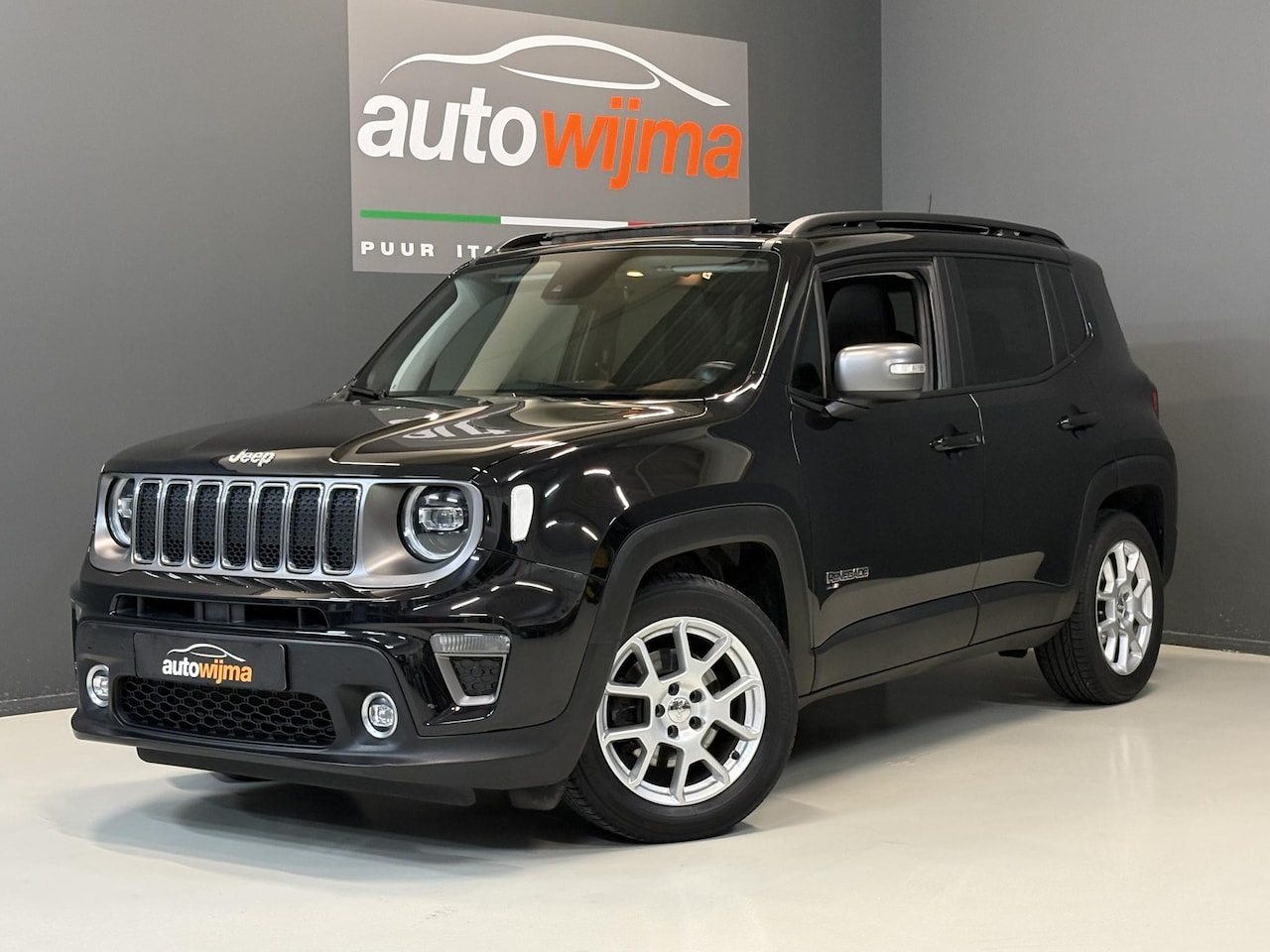Jeep Renegade - 1.3l T-GDI 150pk Limited Automaat Schuif/kanteldak, LED verlichting, Adaptive Cruise - AutoWereld.nl