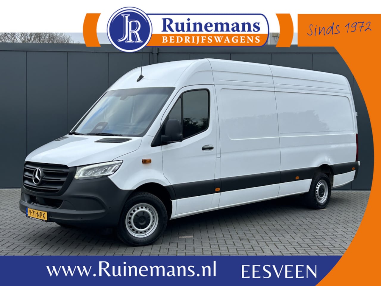 Mercedes-Benz Sprinter - 317 CDI 170 PK PRO FACELIFT / AUTOMAAT / L3H2 / LED !! / 39.957 KM !! / 270 A DEUREN / STO - AutoWereld.nl