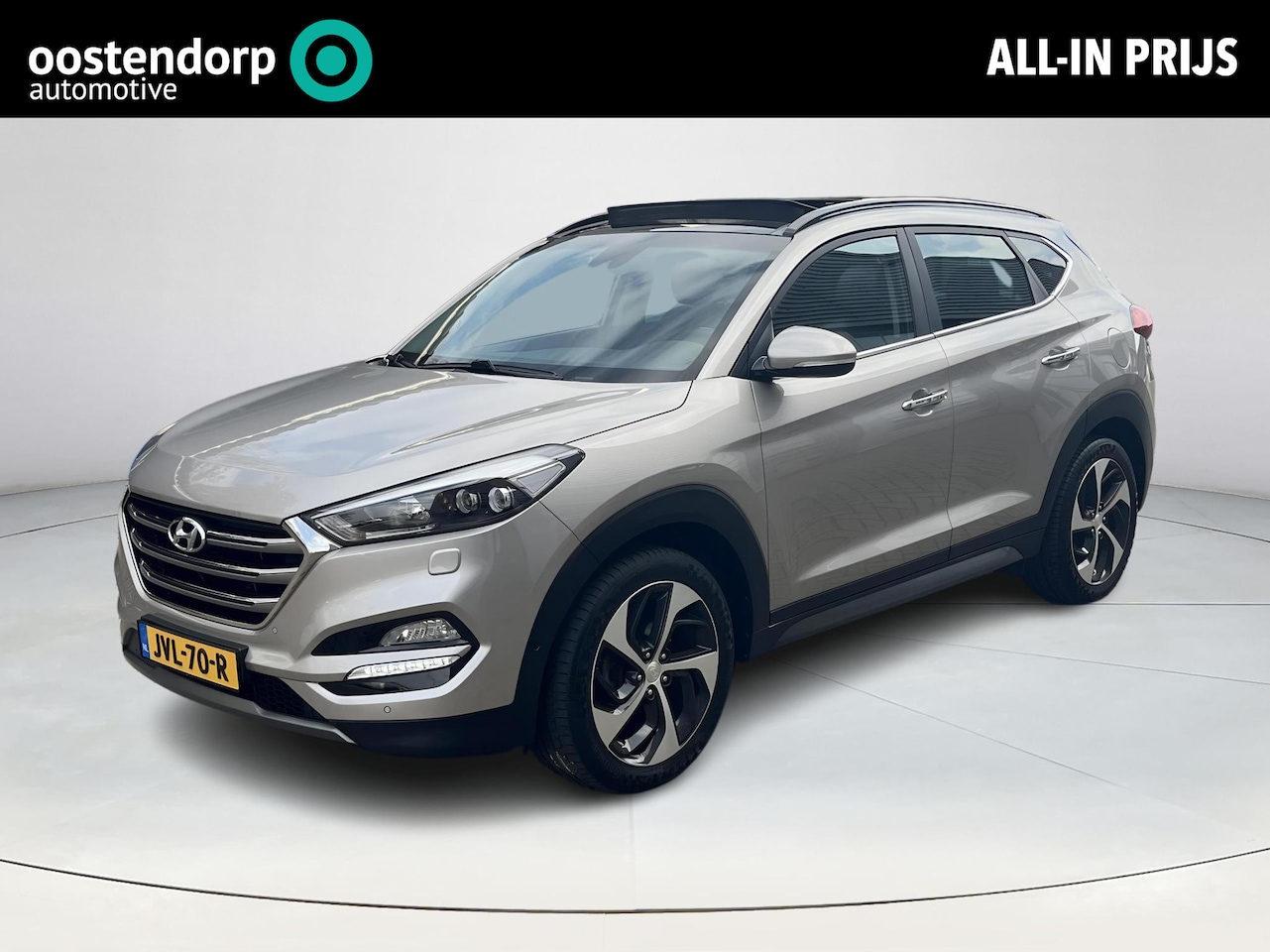 Hyundai Tucson - 1.6 T-GDi Premium 4WD | Rijklaarprijs dus geen extra afleverkosten | Automaat | Leder bekl - AutoWereld.nl
