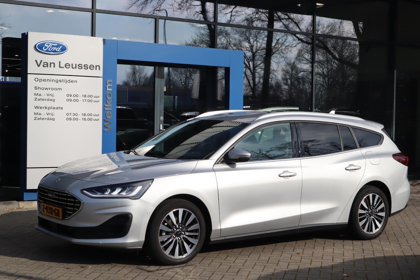 Ford Focus Wagon - 125PK HYBRID TITANIUM-X VIRTUAL-COCKPIT B&O AUDIO CLIMA P-SENSOREN 17"LMV LED CAMERA WINTE - AutoWereld.nl