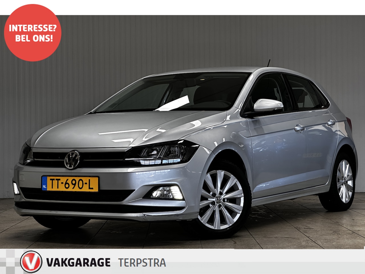 Volkswagen Polo - 1.0 TSI Comfortline/ CARPLAY/ Bluetooth/ Navi/ Cruise/ Airco/ 16''LMV/ DAB+/ PDC/ LED-Dagr - AutoWereld.nl