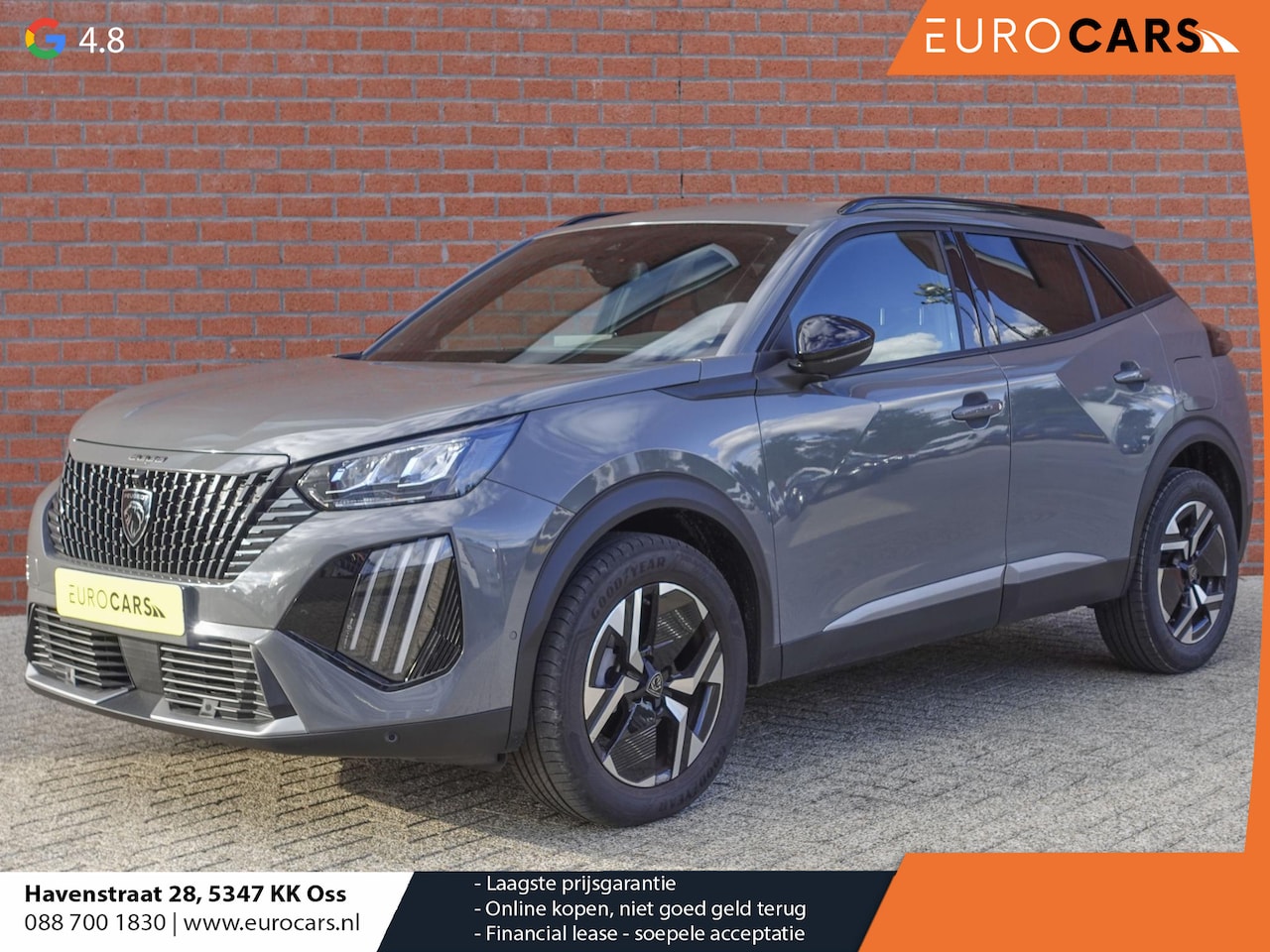 Peugeot 2008 - 1.2 PureTech 130pk Automaat Allure | Navigatie | Apple Carplay/Android Auto | 360 camera | - AutoWereld.nl
