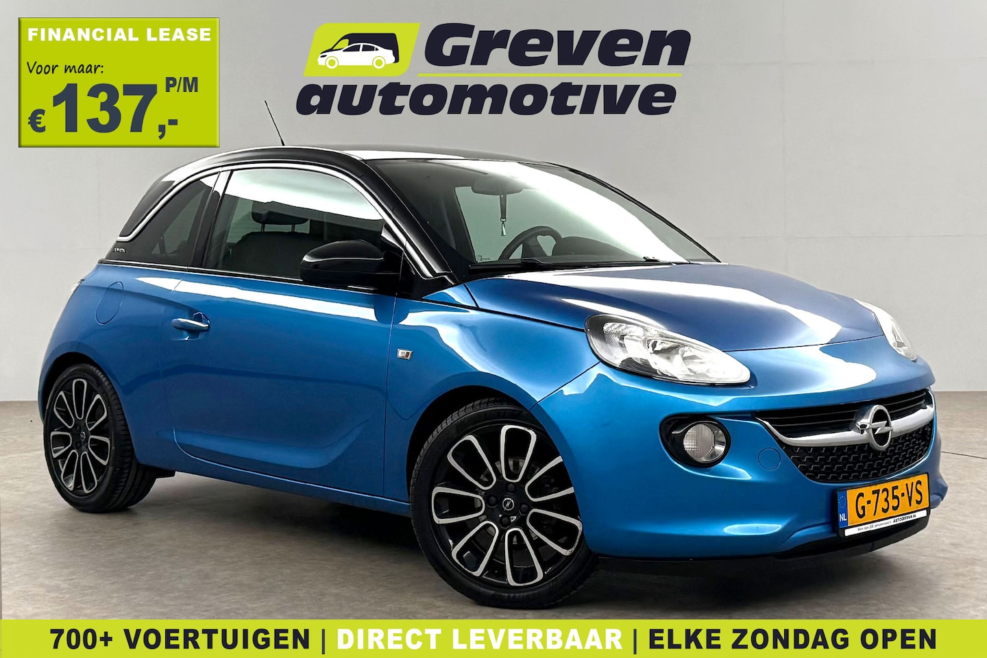 Opel ADAM - 1.4 101PK Glam | Pano | Airco | Cruise | Elektrpakket - AutoWereld.nl