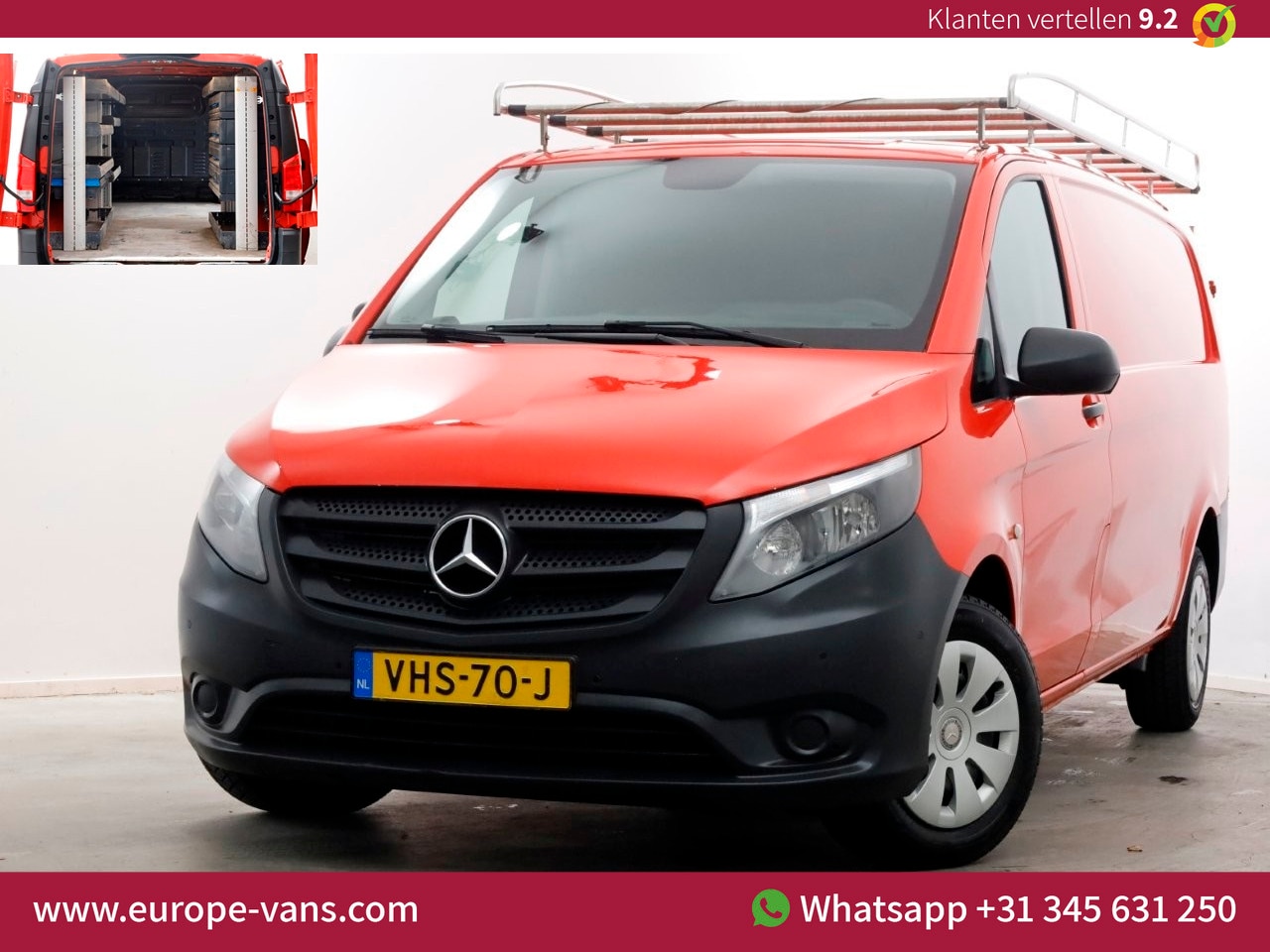 Mercedes-Benz Vito - 114 CDI 136pk XL Extra Lang Navi/Camera/Inrichting 01-2021 - AutoWereld.nl