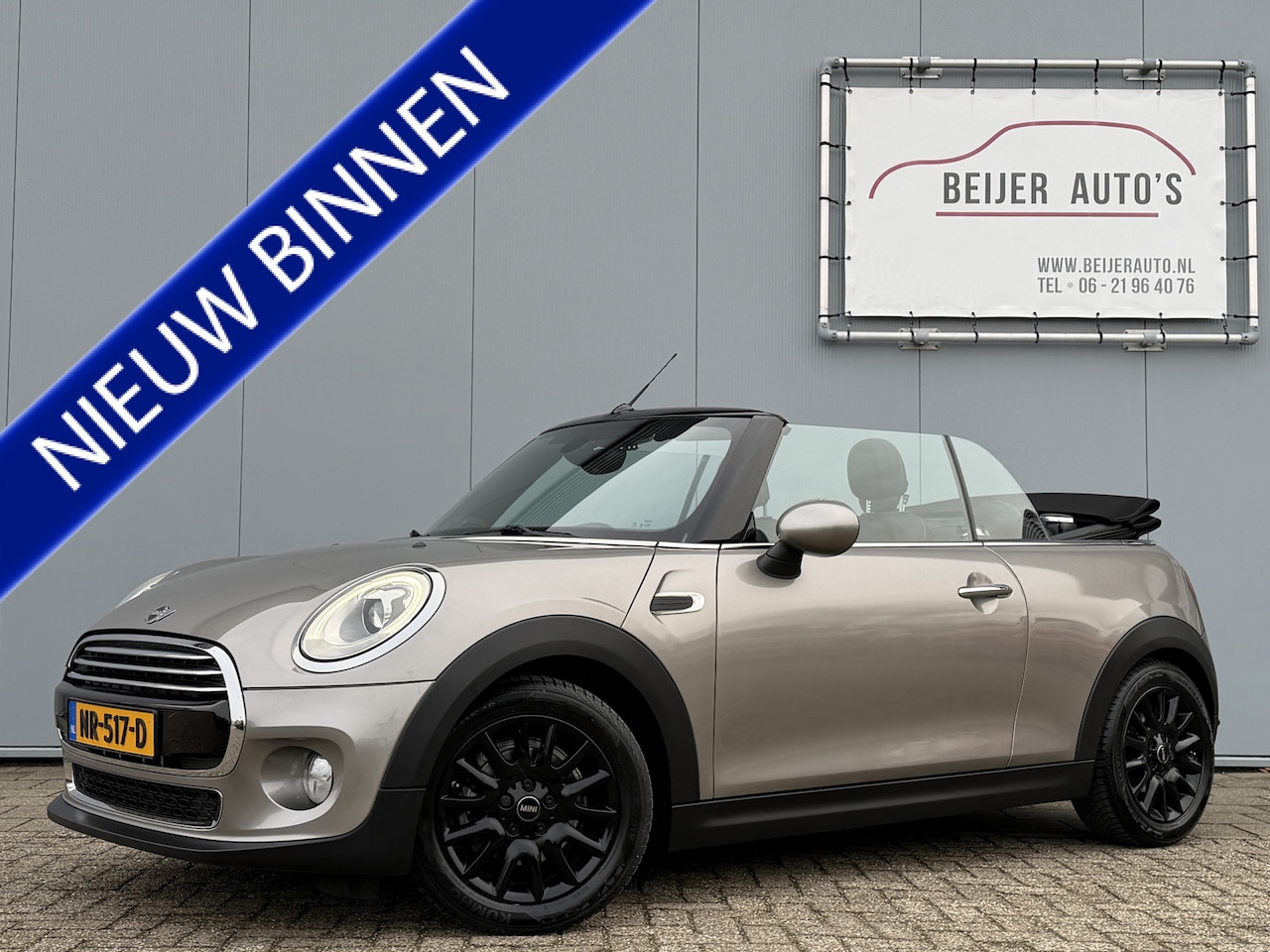 MINI Cabrio - Mini 1.5 Cooper Salt Business Harman Kardon/Navi/16inch. - AutoWereld.nl
