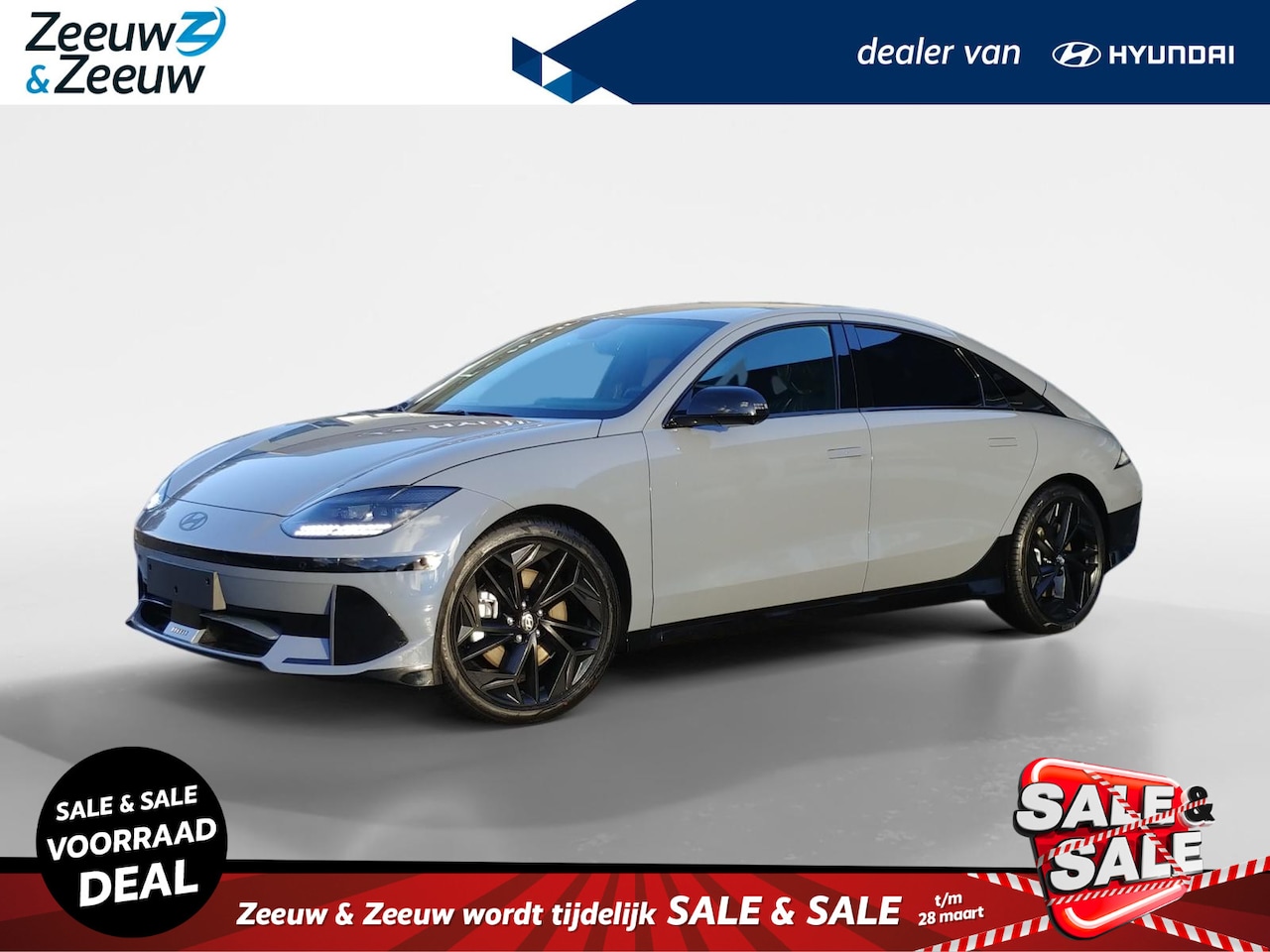 Hyundai IONIQ 6 - Business 77.4 kWh | Z&Z Top Deal | Van € 48.179, nu voor € 45.999 | - AutoWereld.nl