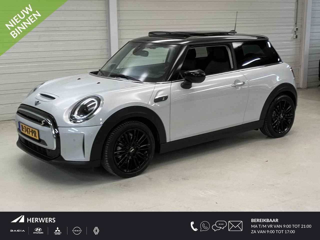 MINI Mini-Electric - Classic 33 kWh / SOH 100% / Lederen Bekleding / Harman Kardon Audio / Elektrisch Schuif/Ka - AutoWereld.nl