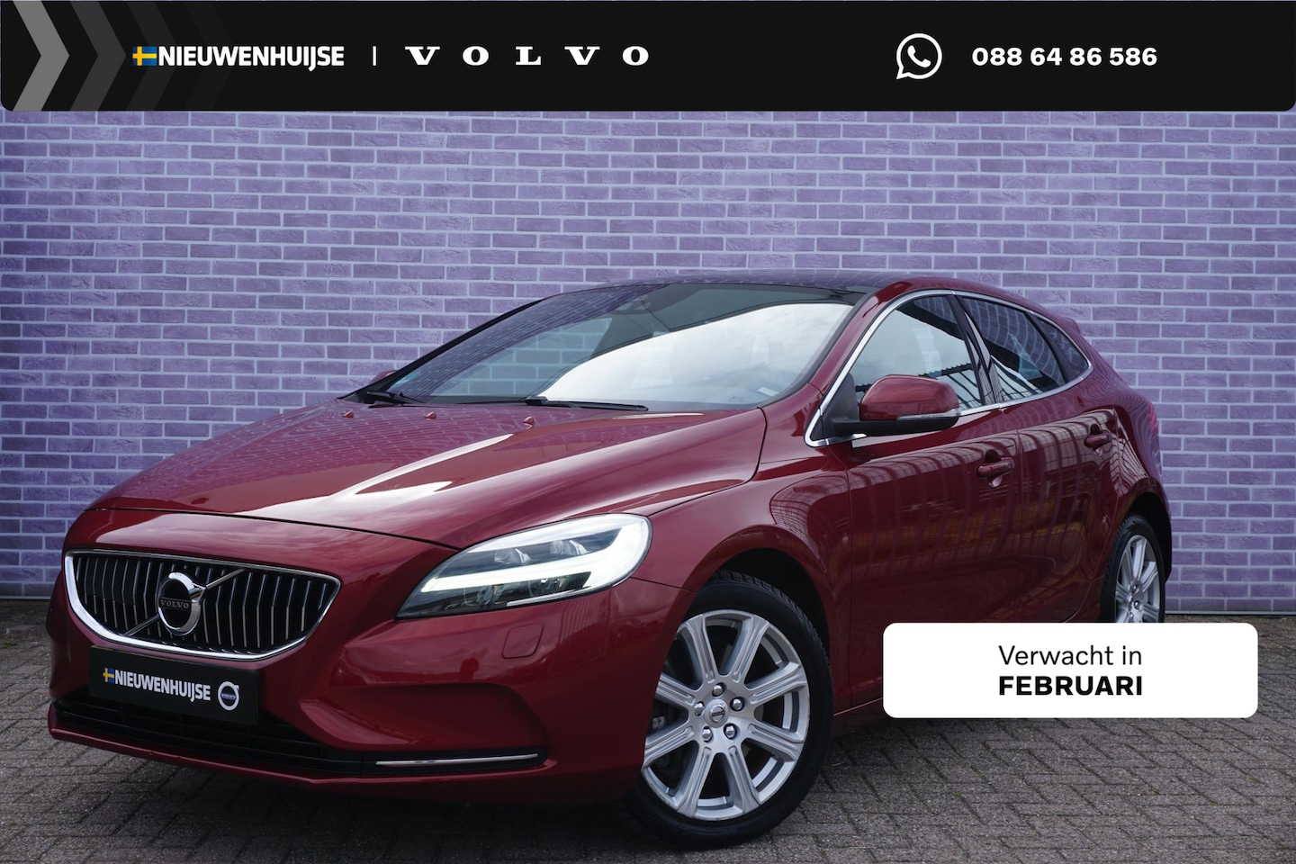 Volvo V40 - 1.5 T3 Inscription | Adaptieve Cruise | Blis | Memory | Panoramadak | LED | Standkachel | - AutoWereld.nl