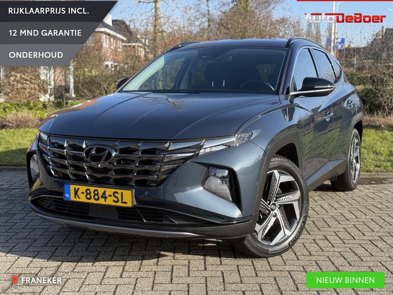 Hyundai Tucson - 1.6 T-GDI HEV Premium All season | Trekhaak | Full option - AutoWereld.nl