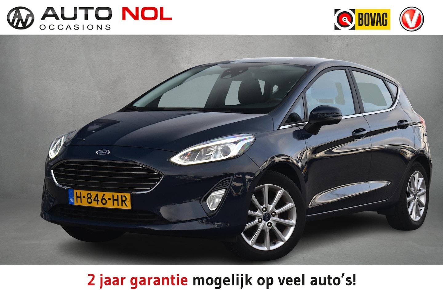 Ford Fiesta - 1.0 EcoBoost Titanium | Apple CarPlay | Stuur- en Stoelverw. | Cruise - AutoWereld.nl