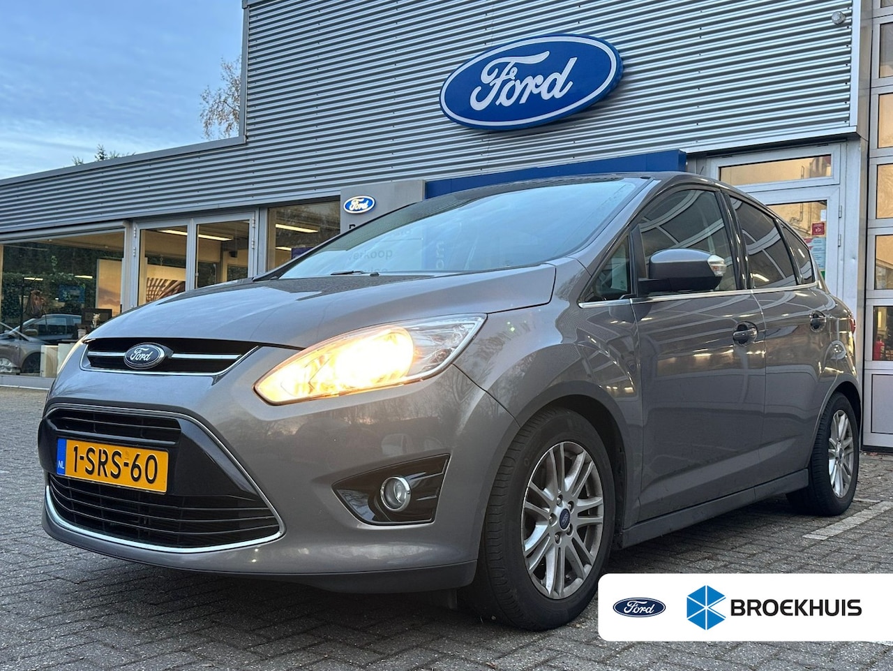 Ford C-Max - 1.0 Titanium | NL-AUTO! | TREKHAAK | PARK SENS | CRUISE | NAVI | DEALER OH! | VOORRUIT VER - AutoWereld.nl
