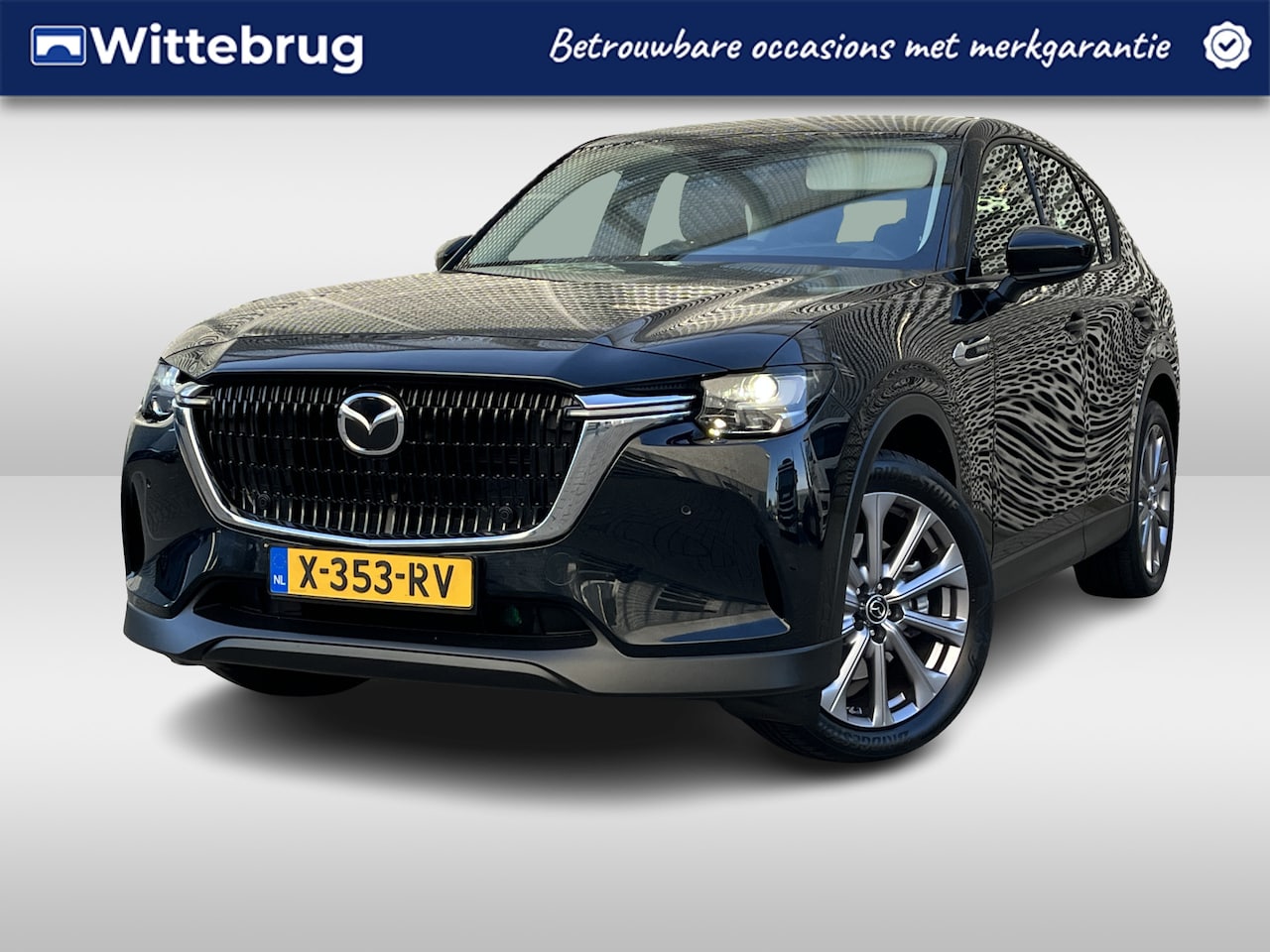 Mazda CX-60 - 2.5 e-SkyActiv PHEV Exclusive-Line / Navigatie / Camera / Parkeersensoren V+A/ Memory seat - AutoWereld.nl