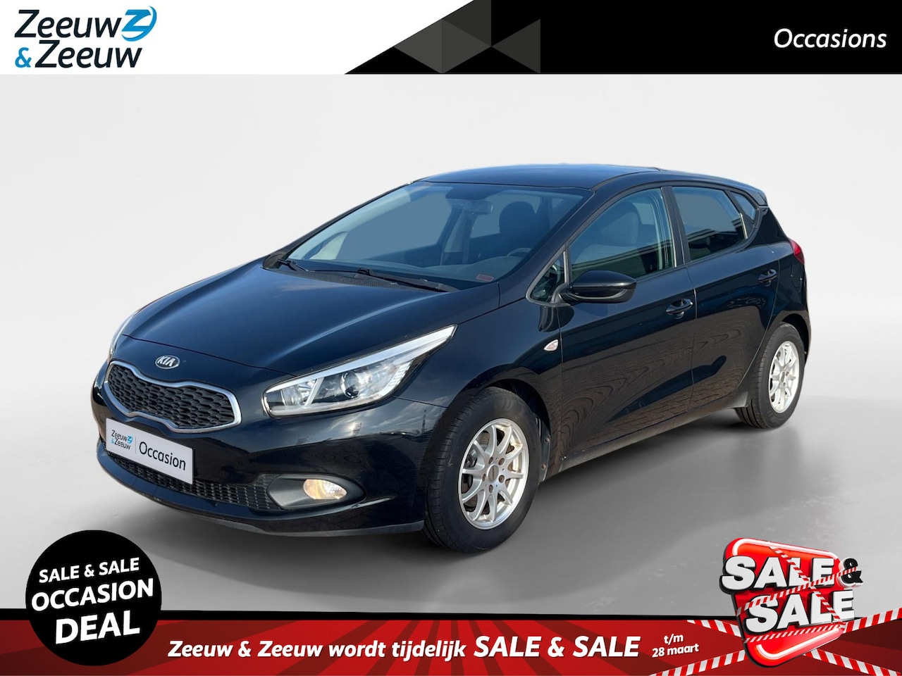 Kia Cee'd - 1.4 CVVT Comfort Pack *Airco*LM.Velgen*Parkeersensoren*Leuke Auto! - AutoWereld.nl