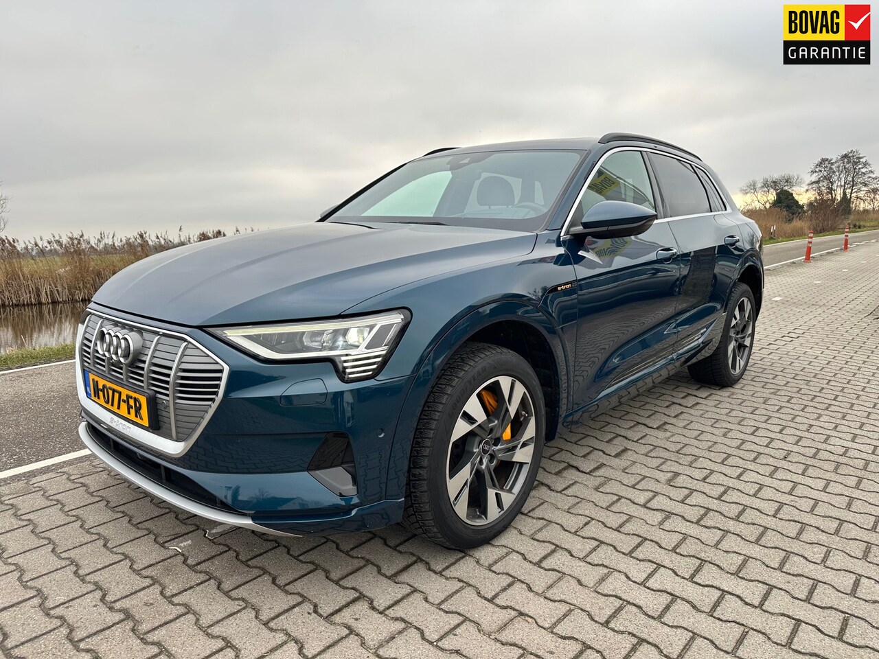 Audi e-tron - E-tron 55 quattro advanced Pro Line Plus 95 kWh, Panorama dak, Trekhaak, 360 Camera, Leder - AutoWereld.nl