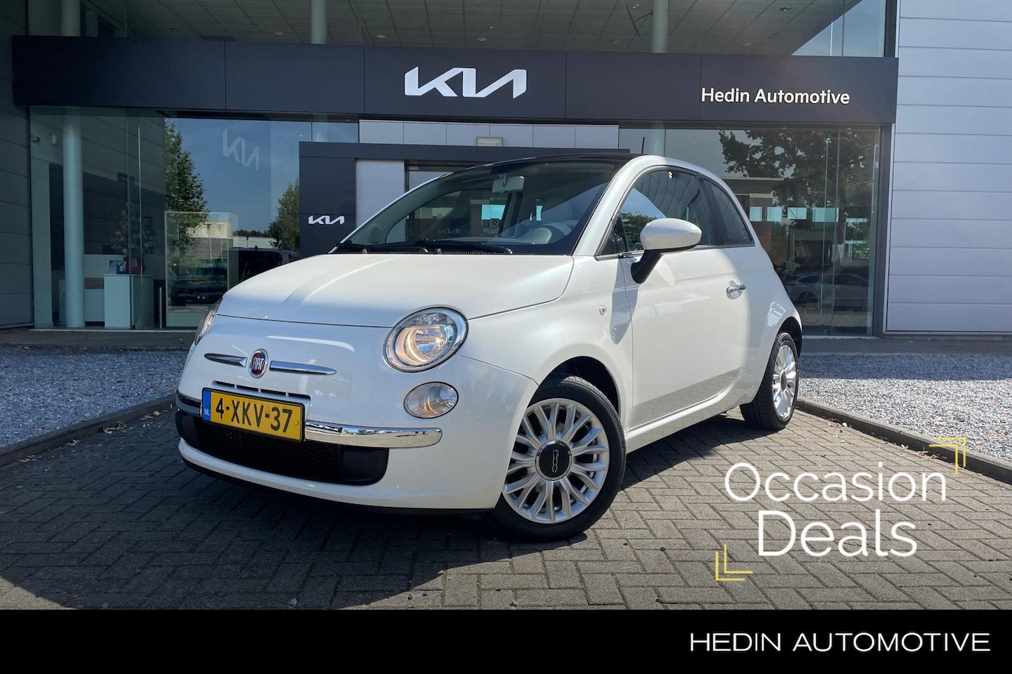 Fiat 500 - 0.9 TwinAir Turbo Lounge Automaat | Pano. | Bluetooth | lichtmetalen velgen | - AutoWereld.nl