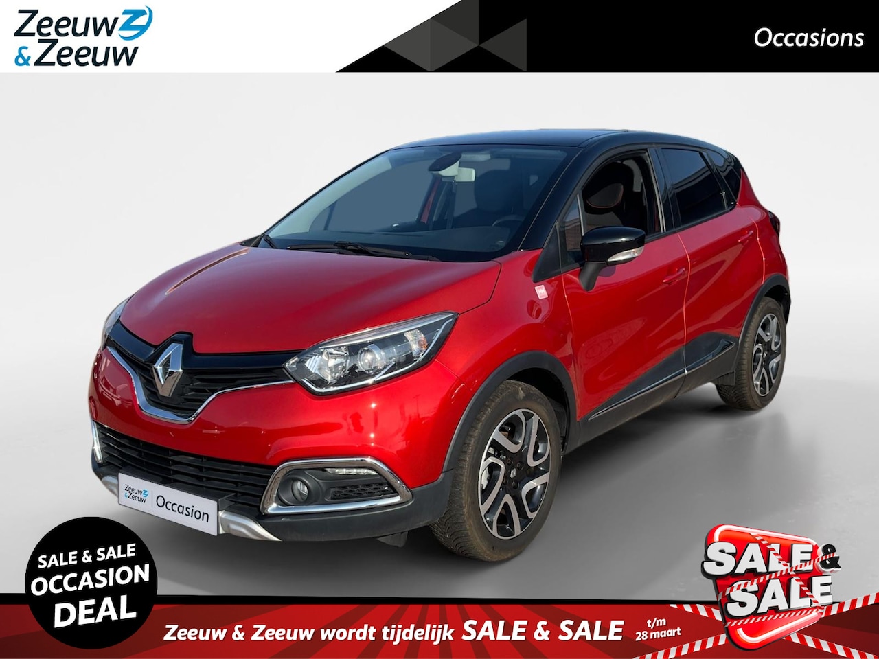 Renault Captur - 1.2 TCe Helly Hansen *Automaat*Navigatie*Parkeersensoren*Climate Control*Keyless Entry*LM. - AutoWereld.nl