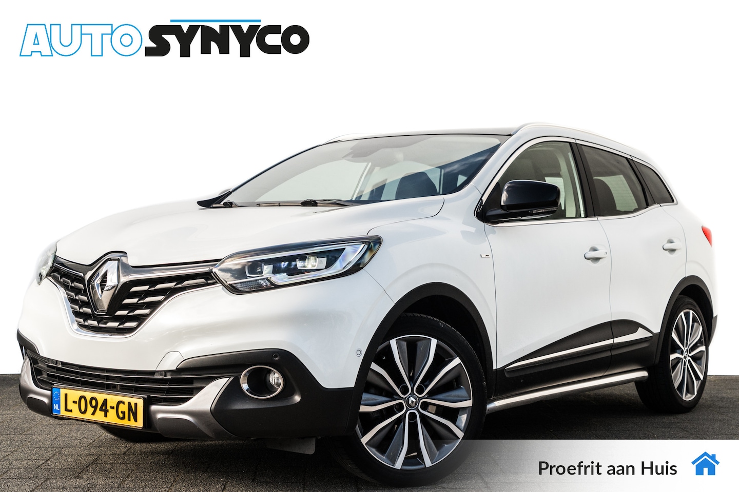Renault Kadjar - 1.2 130 Pk TCe Bose I Panoramadak I Side Bars I Zwart Leder I Stoelverw. I Navigatie - AutoWereld.nl