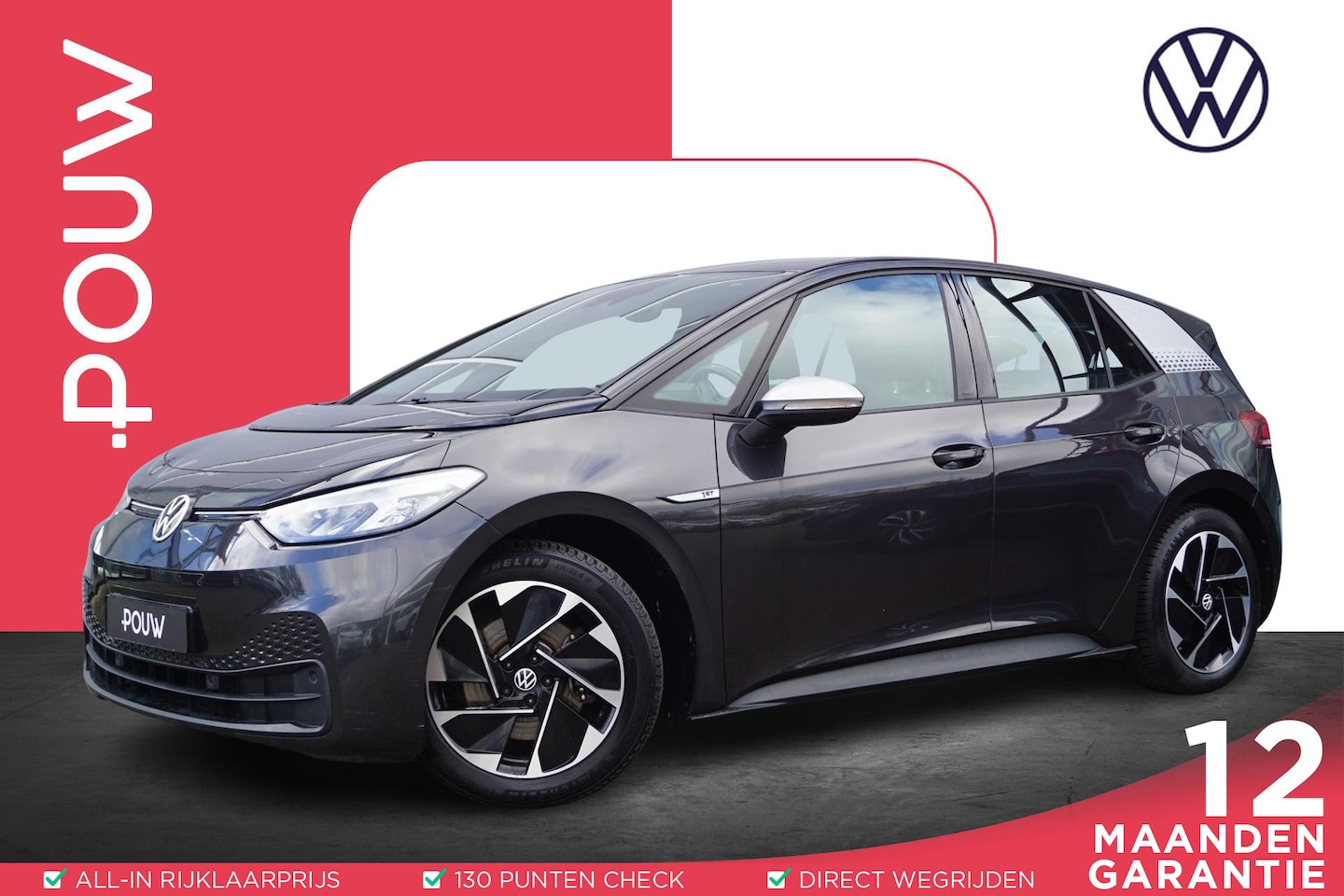 Volkswagen ID.3 - 204pk First 58 kWh | SoH 94% | Stoelverwarming | Navigatie | Apple Carplay & Android Auto - AutoWereld.nl