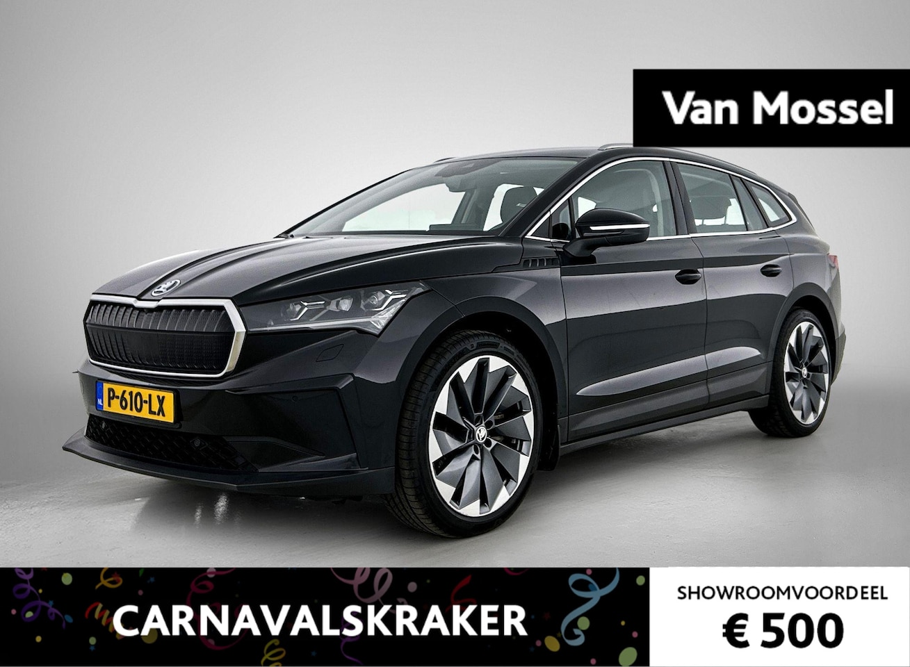 Skoda Enyaq iV - 60 First Edition | STOEL-STUUR VERWARMING | CAMERA | NAVIGATIE | LED | CRUISE CONTROL | CL - AutoWereld.nl