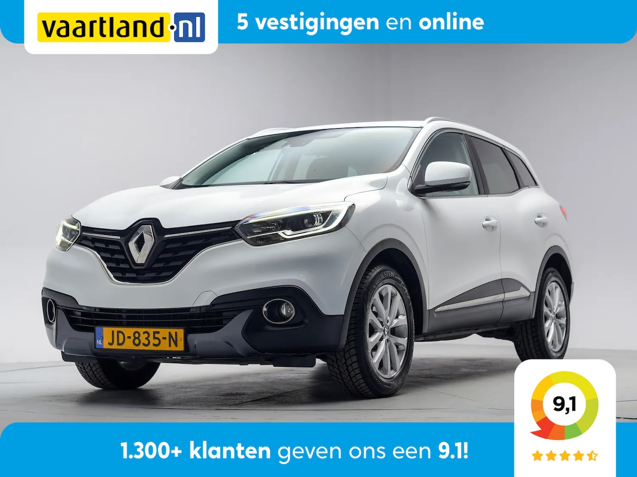 Renault Kadjar - 1.2 TCe Intens [ Xenon Navigatie PDC ] - AutoWereld.nl