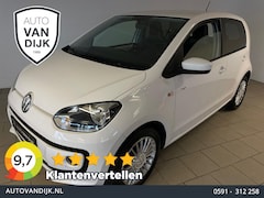 Volkswagen Up! - 1.0 High Up 75PK AIRCO NAVI BLUETOOTH STOELVERW ELEK RAMEN CENT VERG PRIVACY GLAS ZEER NET